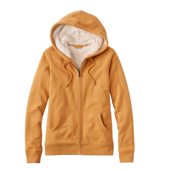 L.L. Bean Sweaters - L.L.Bean Women’s Sherpa-Lined Hoodie Size Small